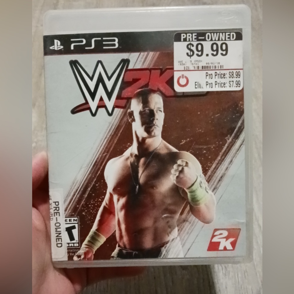 Ps3 game W2k15